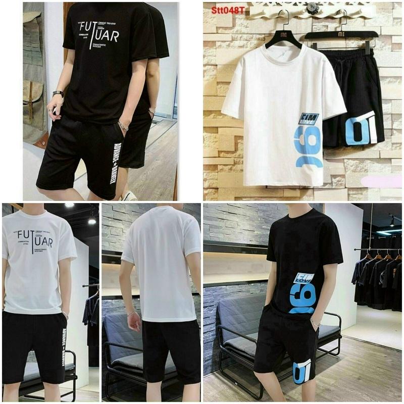 Đồ Bộ Thun Nam Thể Thao Đá Bóng Tập Gym Siêu Chất RẺ ĐẸPSet Bộ Mặc Nhà Áo Thun Quần Short Đùi - HIỀN LINH SHOP ĐỒ BỘ NAM