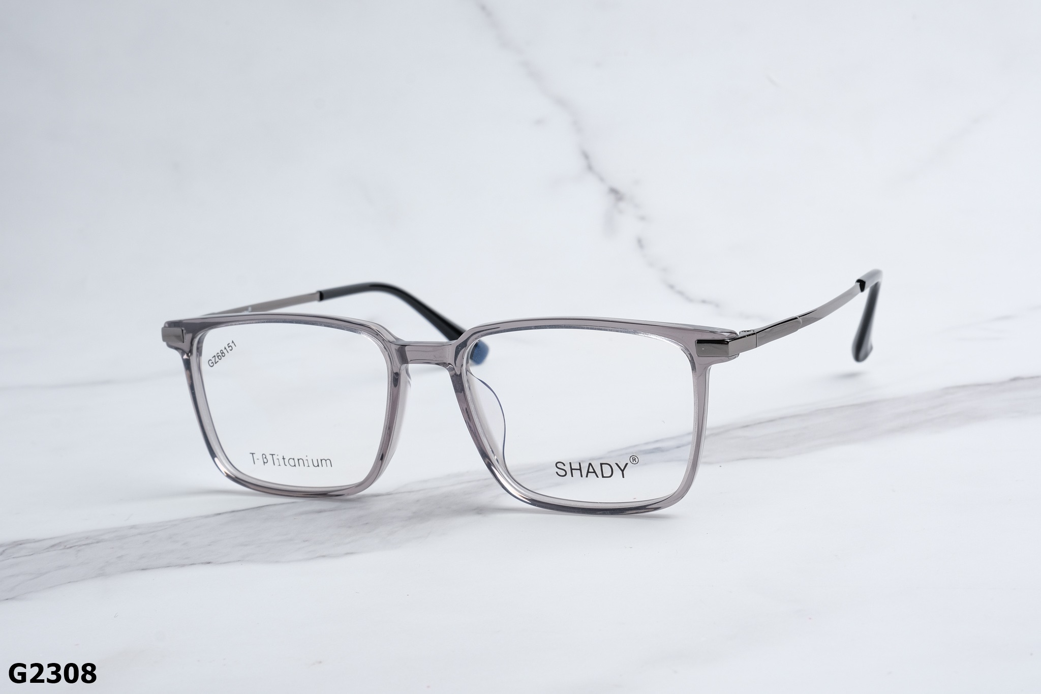 Gọng Kính Vuông SHADY Unisex G2308