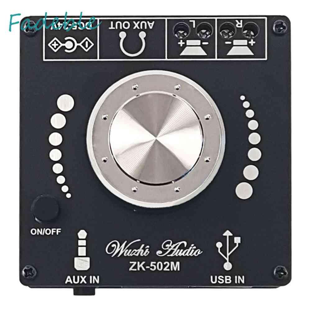 Bảng Mạch Khuếch Đại Âm Thanh ZK-502M Mini Bluetooth 5.0 50WX2