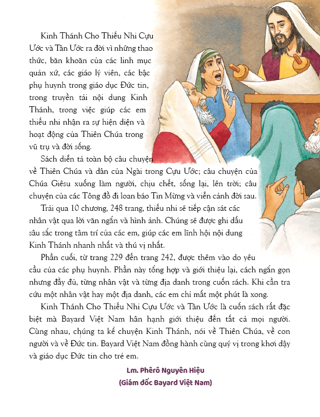 KINH THÁNH CHO THIẾU NHI – Cựu Ước và Tân Ước