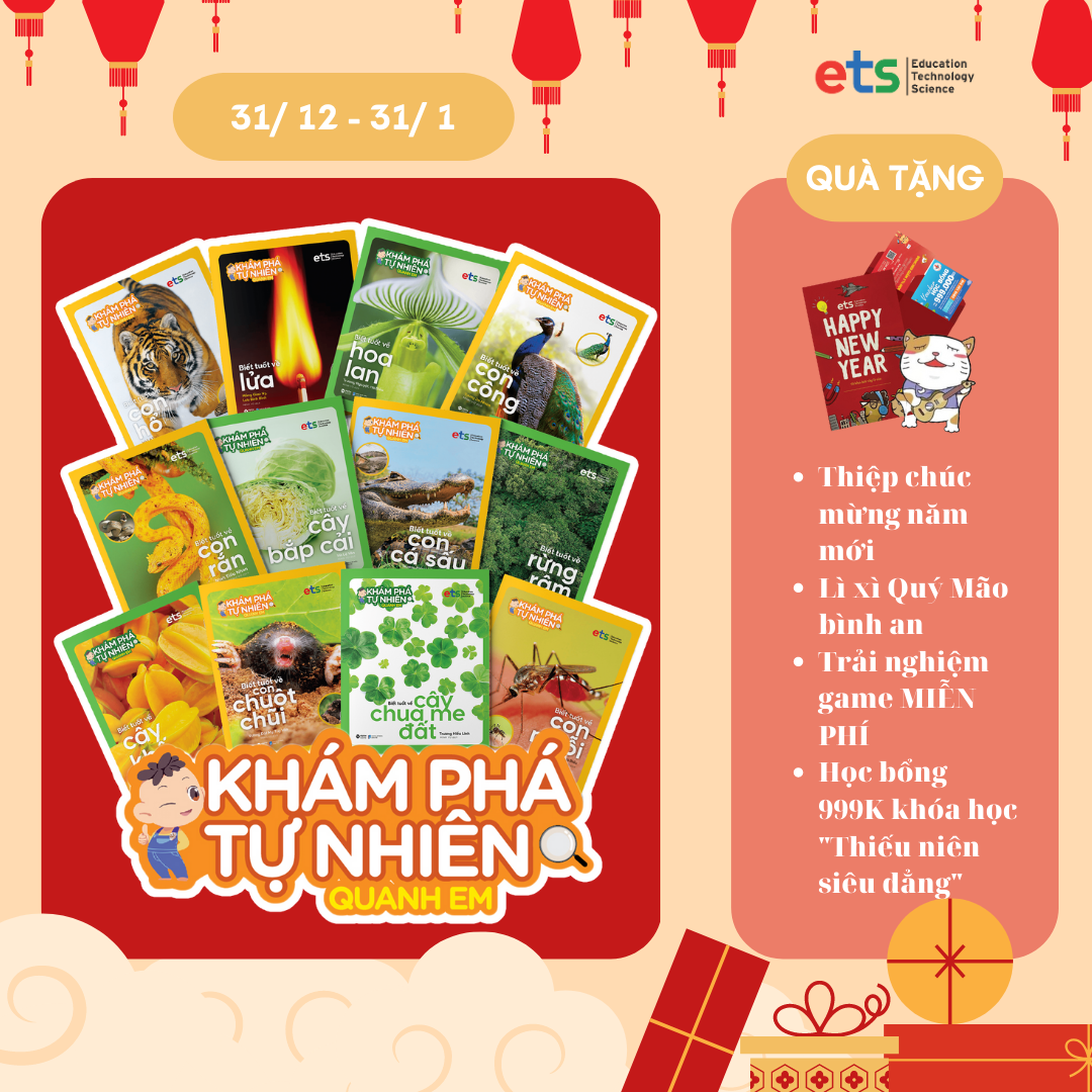 Combo 12 Cuốn: Bộ Khám Phá Tự Nhiên Quanh Em