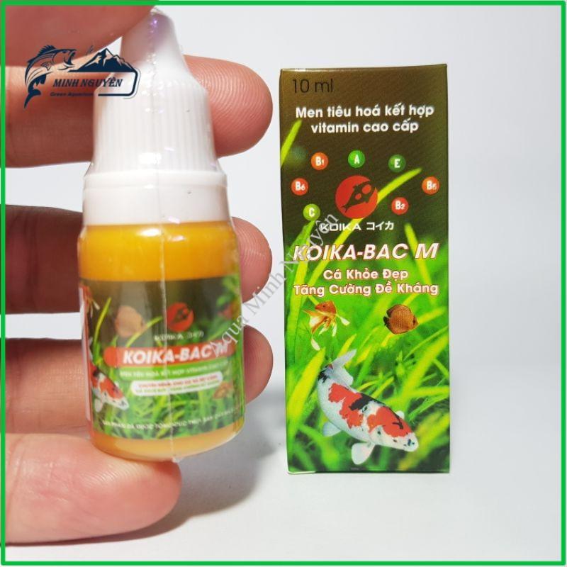 VI SINH KOIKA-BAC M | VI SINH ĐƯỜNG RUỘT KẾT HỢP VITAMIN CAO CẤP CHUYÊN DÙNG CHO CÁ VÀ TÉP CẢNH