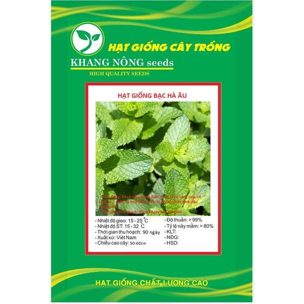 Hạt giống Húng Bạc Hà Âu KNS3233 - Gói 100 hạt