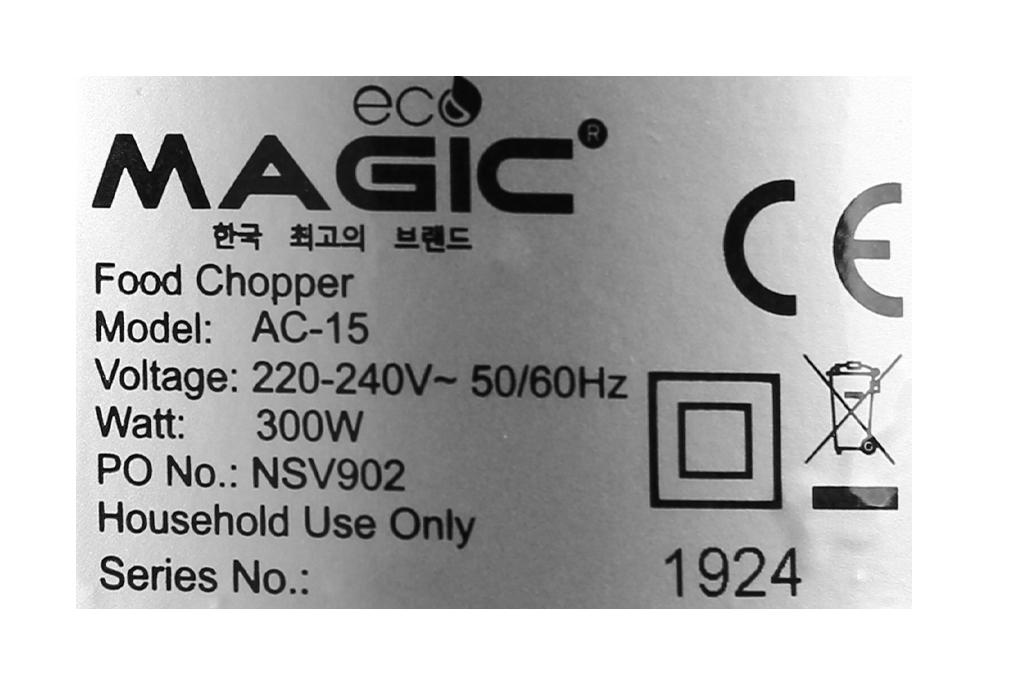 Máy xay thịt Magic AC-15 - Hàng chính hãng