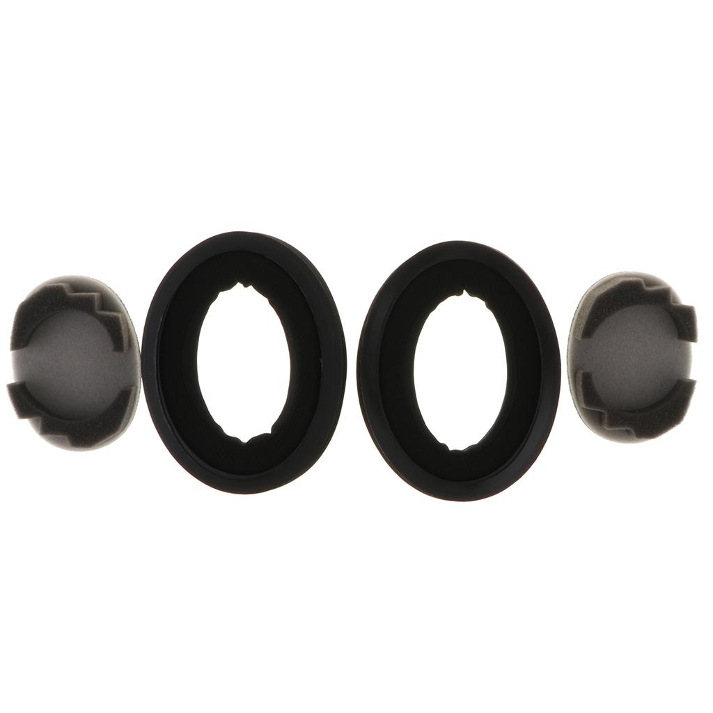 2x Ear Pads for MDR 1000X WH 1000XM2 Headphones Synthetic Leather Pad Enhance Bass Performance