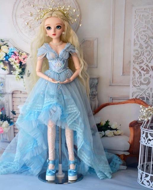 Búp bê bjd mắt thuỷ tinh cao 60cm