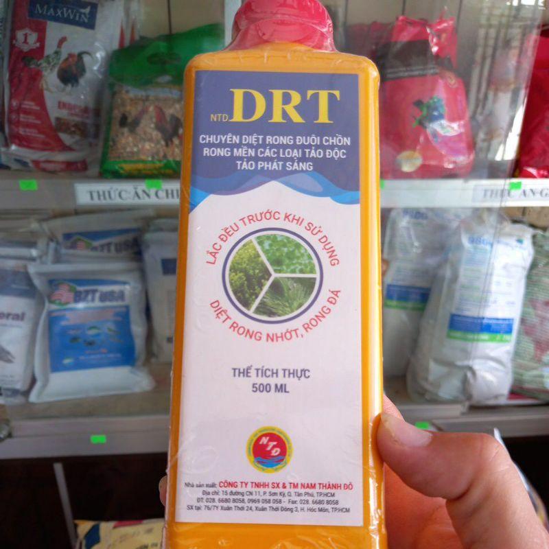DIỆT RONG DẠNG NƯỚC DRT ao tôm, cá