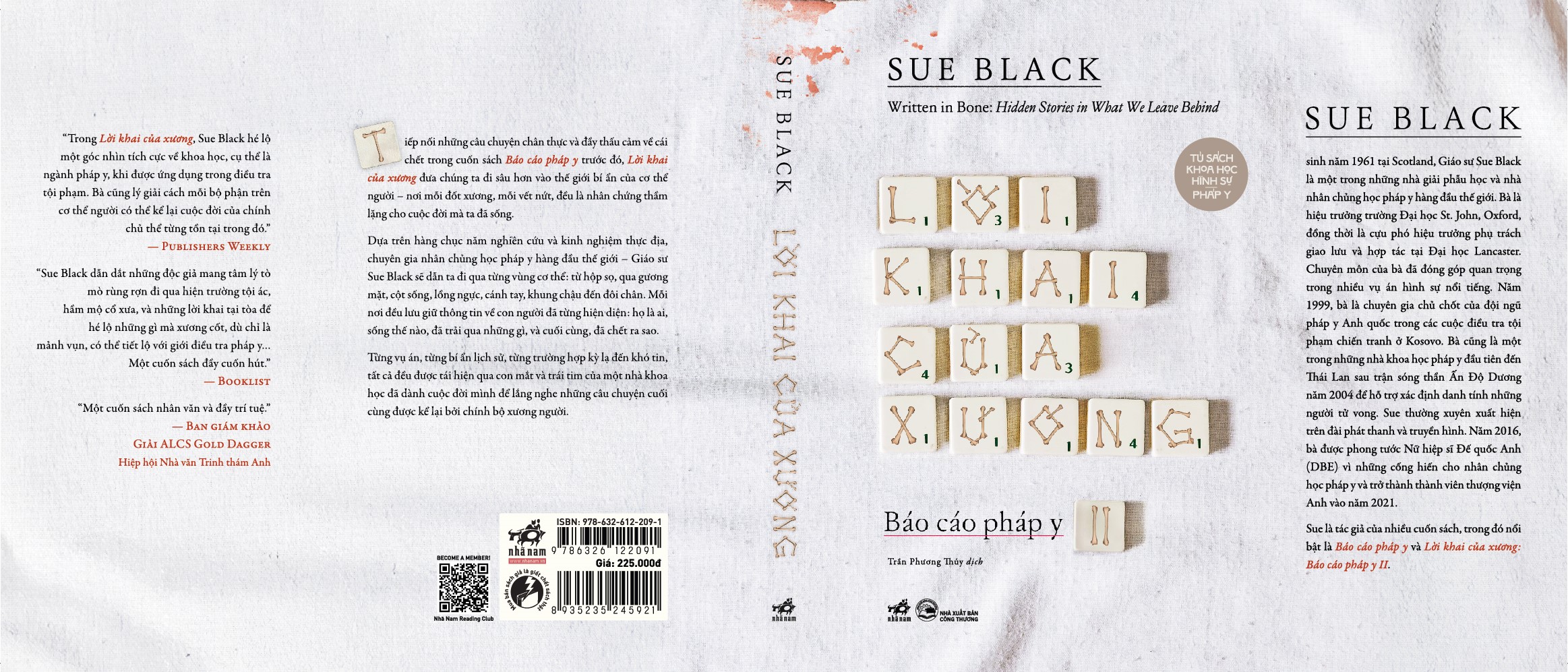 Sách Lời Khai Của Xương (Báo Cáo Pháp Y 2)