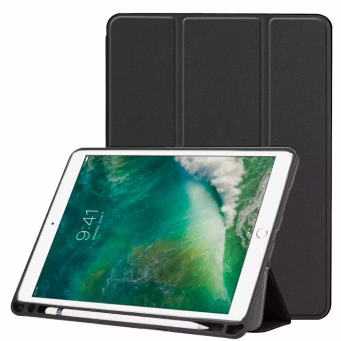 Bao Da TPU Dành Cho iPad Air/ Air2/ Pro 9.7inch/ The New 2017/ 9.7inch 2018 Có Smart Cover Và Khe Đựng Bút Cảm Ứng - Hàng Nhập Khẩu