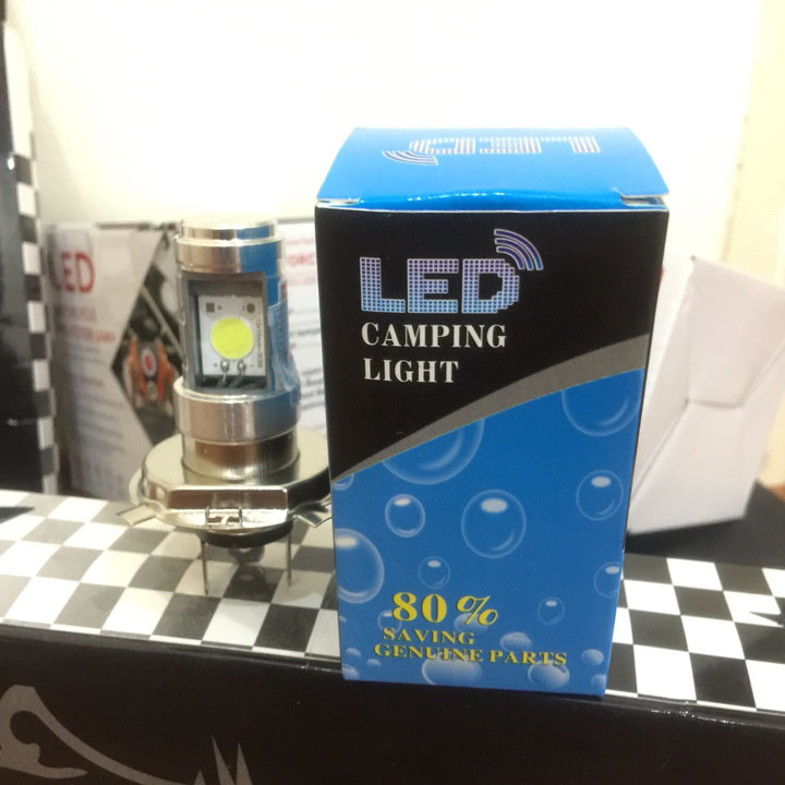 Đèn LED chân H4 siêu sáng, dễ dàng lắp đặt dành cho xe máy, oto - 4800 LM - 05 -TKBs.5