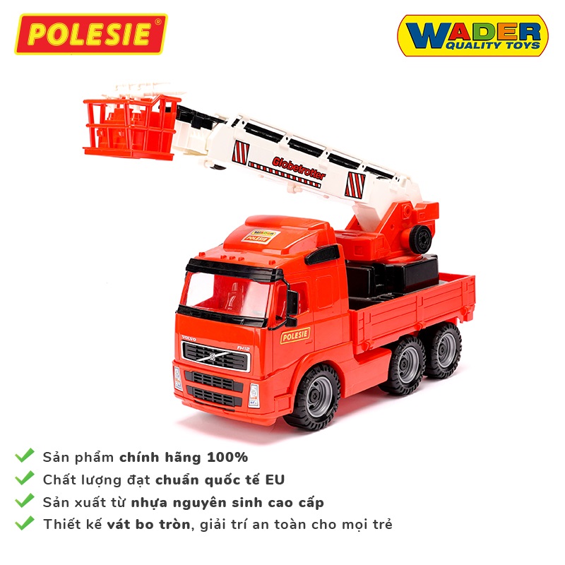 Xe cứu hỏa Volvo đồ chơi - Polesie Toys