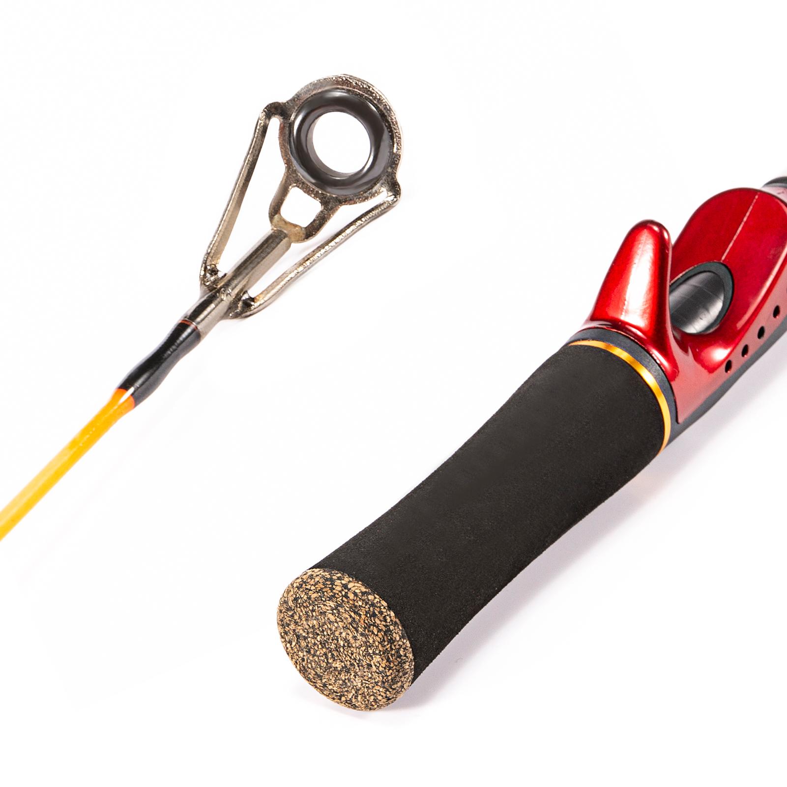 Cần Câu Cá Trên Băng 52Cm Đúc Cần Câu Bằng Sợi Thủy Tinh Di Động Nhẹ