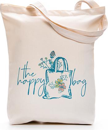Túi Vải Canvas Yoga Love Peace - The Happy Bag