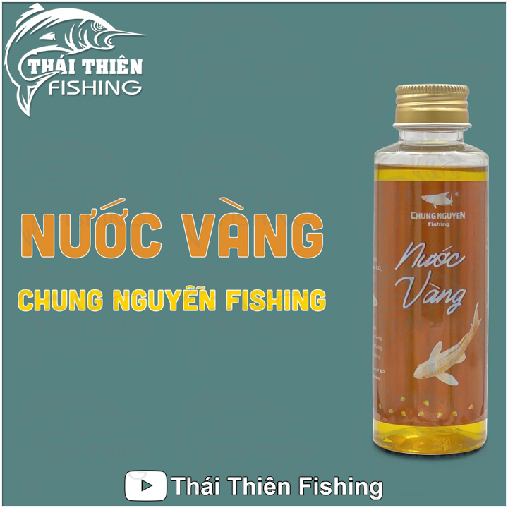 Nước Vàng Chung Nguyễn Fishing Làm Tăng Hương Vị Mồi,  Kích Thích Cá Ăn Dùng Câu Cá Chép, Trắm Cỏ, Đen