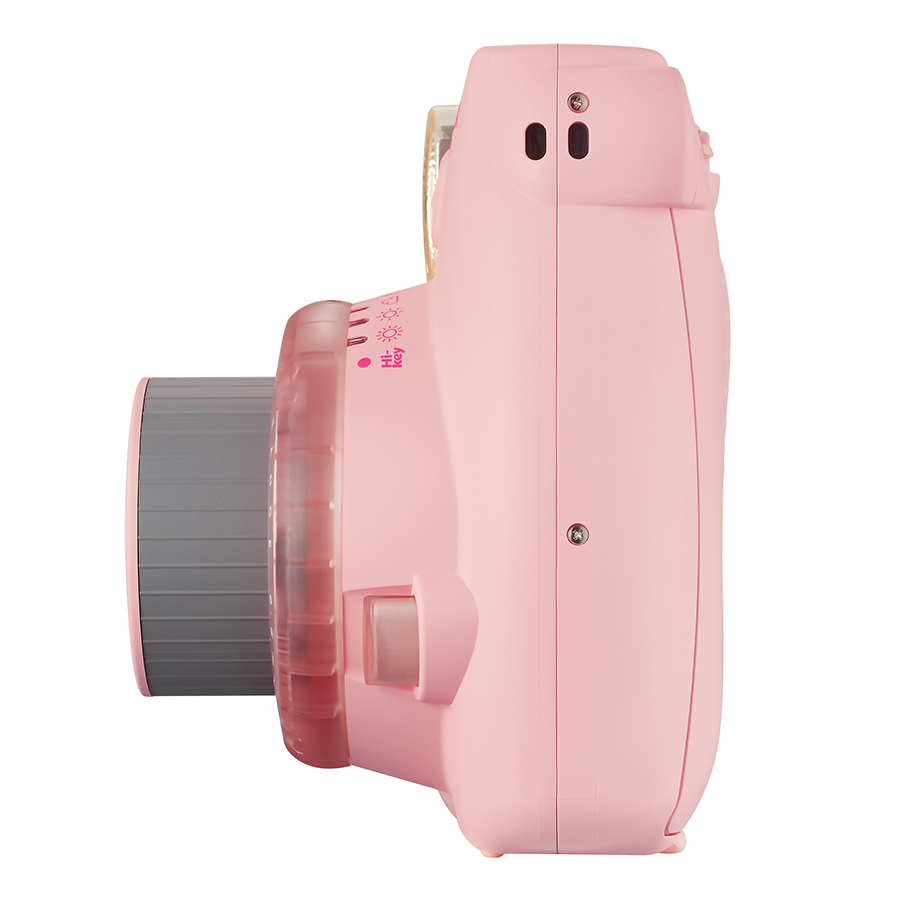 Máy Ảnh Selfie Lấy Liền Fujifilm Instax Mini 9 Clear Pink - Hàng Chính Hãng