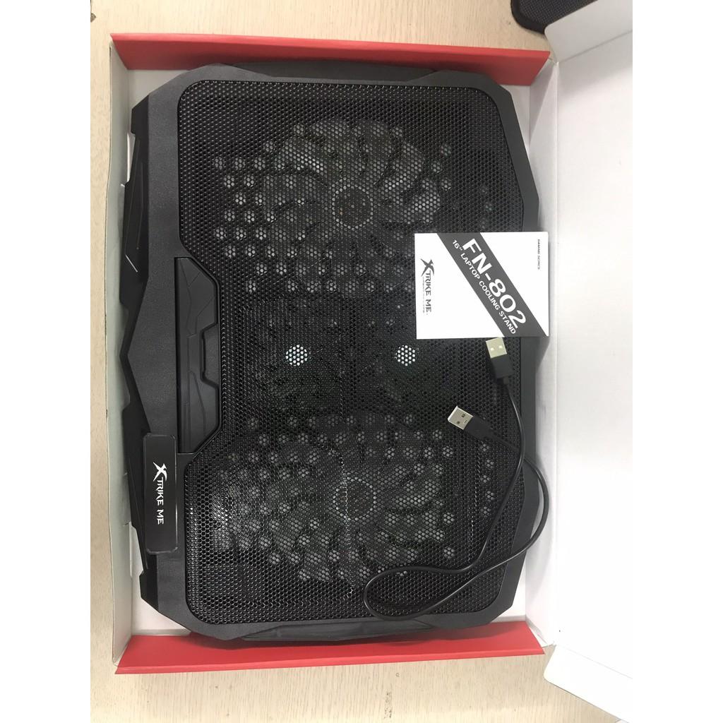 Đế tản nhiệt laptop, S18 COOLER 4 quạt mạnh mẽ, ổn định, chống ồn, dòng cao cấp cho game thủ - Hàng Chính Hãng