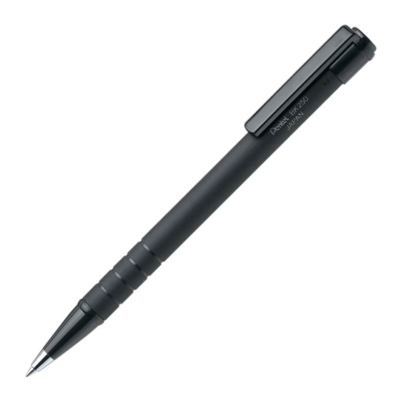 [CHÍNH HÃNG] Bút bi Pentel BK250 ngòi 0.5mm - Mực đen