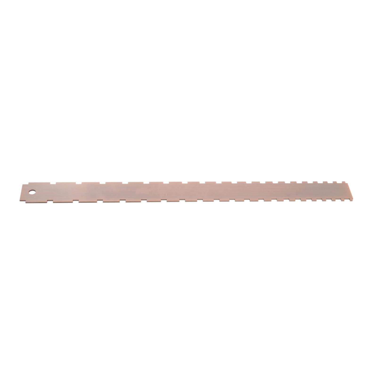 Guitar Neck Notched Straight Edge Luthiers Tool for Most of Guitars Fretboards and Frets