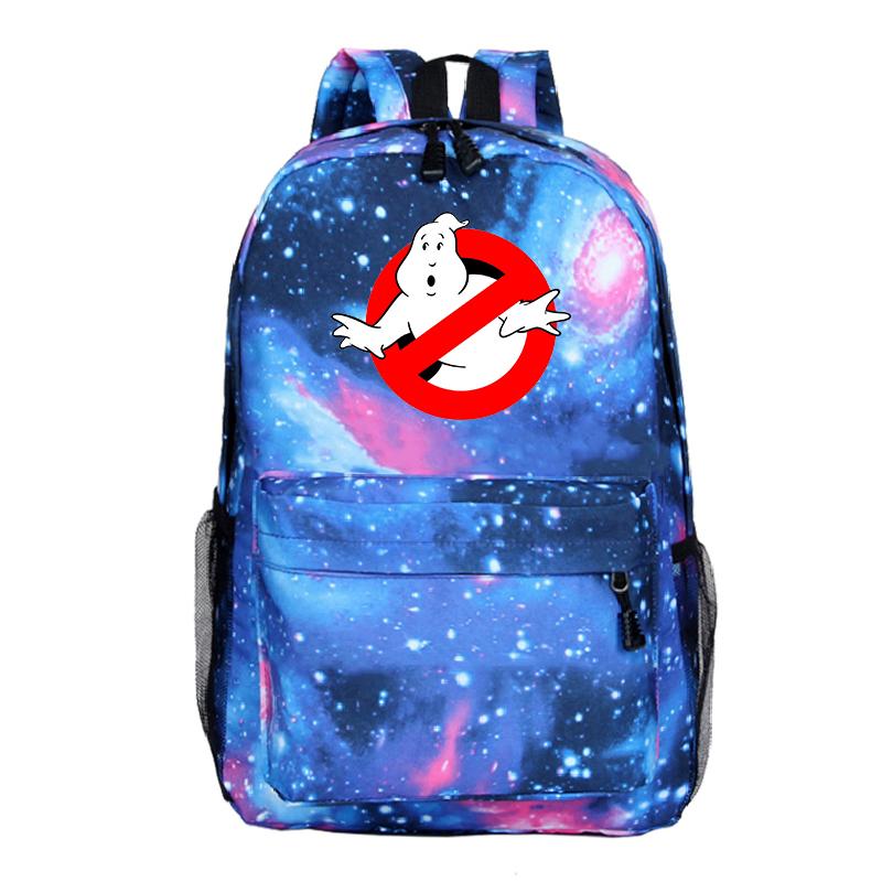 Ma Busters Ba Lô Du Lịch Ba Lô Bagpack Shouler Ba Lô Bé Trai Gái Học Laptop Túi Thanh Thiếu Niên Túi Sách Trẻ Em GhostBusters Ba Lô