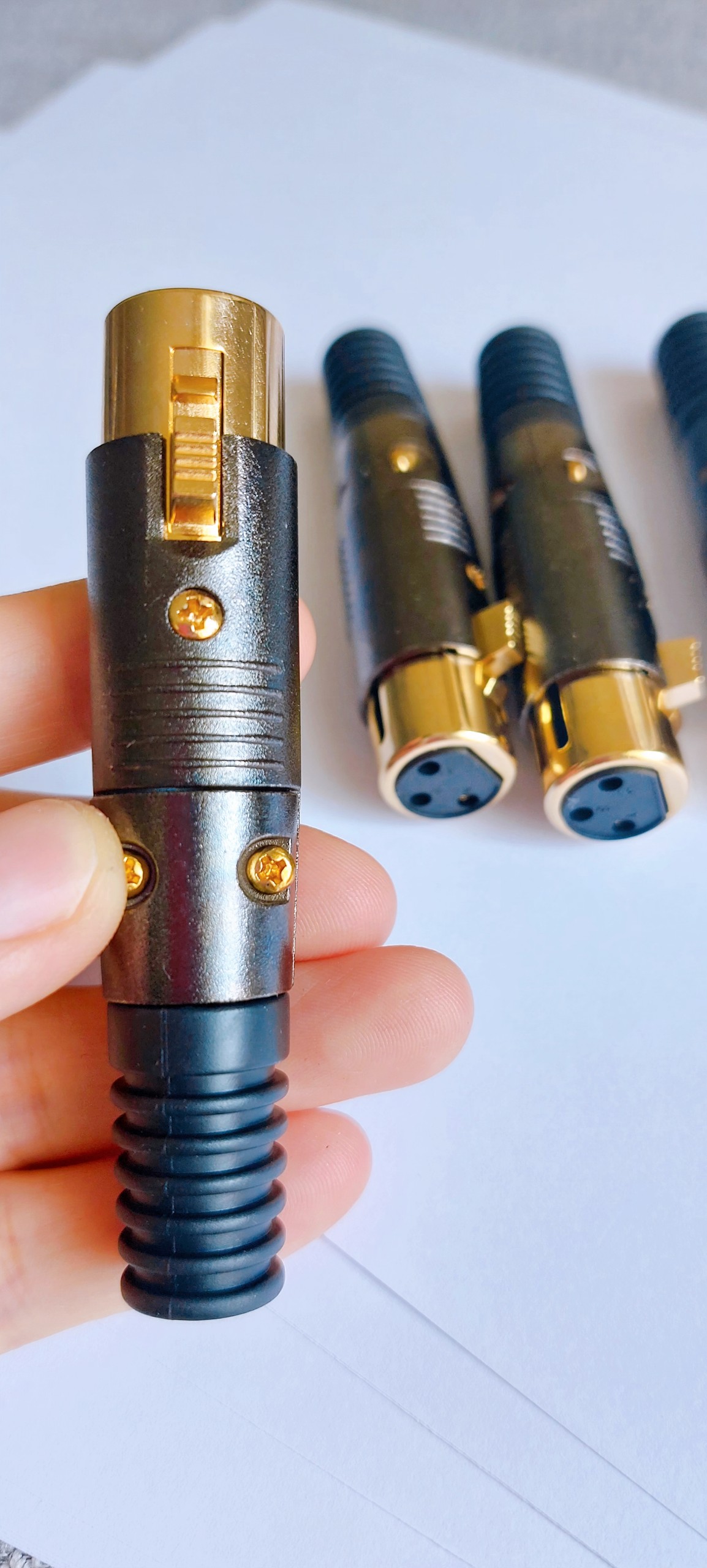 Cặp dây Canon Cái ra AV hoa sen loại tốt, chống nhiễu cao | Dây Canon ra bông sen dài 0.5m-0.8m-1m-1.5m-2m - Hàng nhập khẩu
