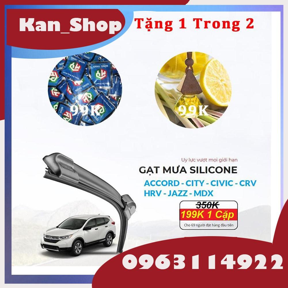 Gạt Mưa Silicone Dành Cho Xe HONDA: CITY, CIVIC, CRV, HRV, JAZZ