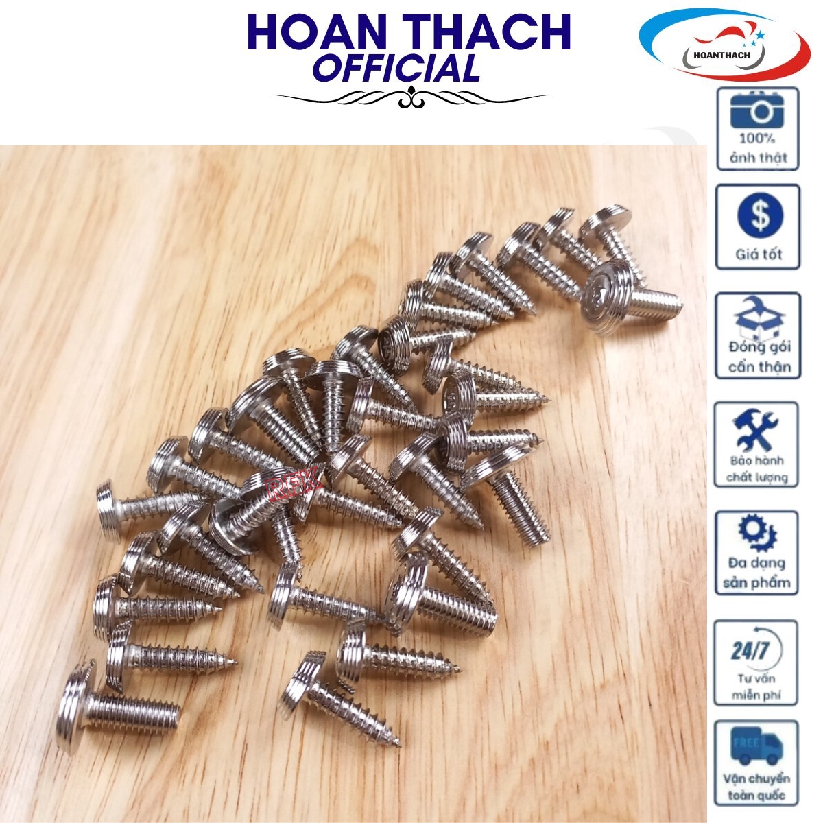 Bộ Ốc Áo Mẫu Thái Inox 304 cho xe máy Exciter 135 2010 ( 35 con ), HOANTHACH SP017370