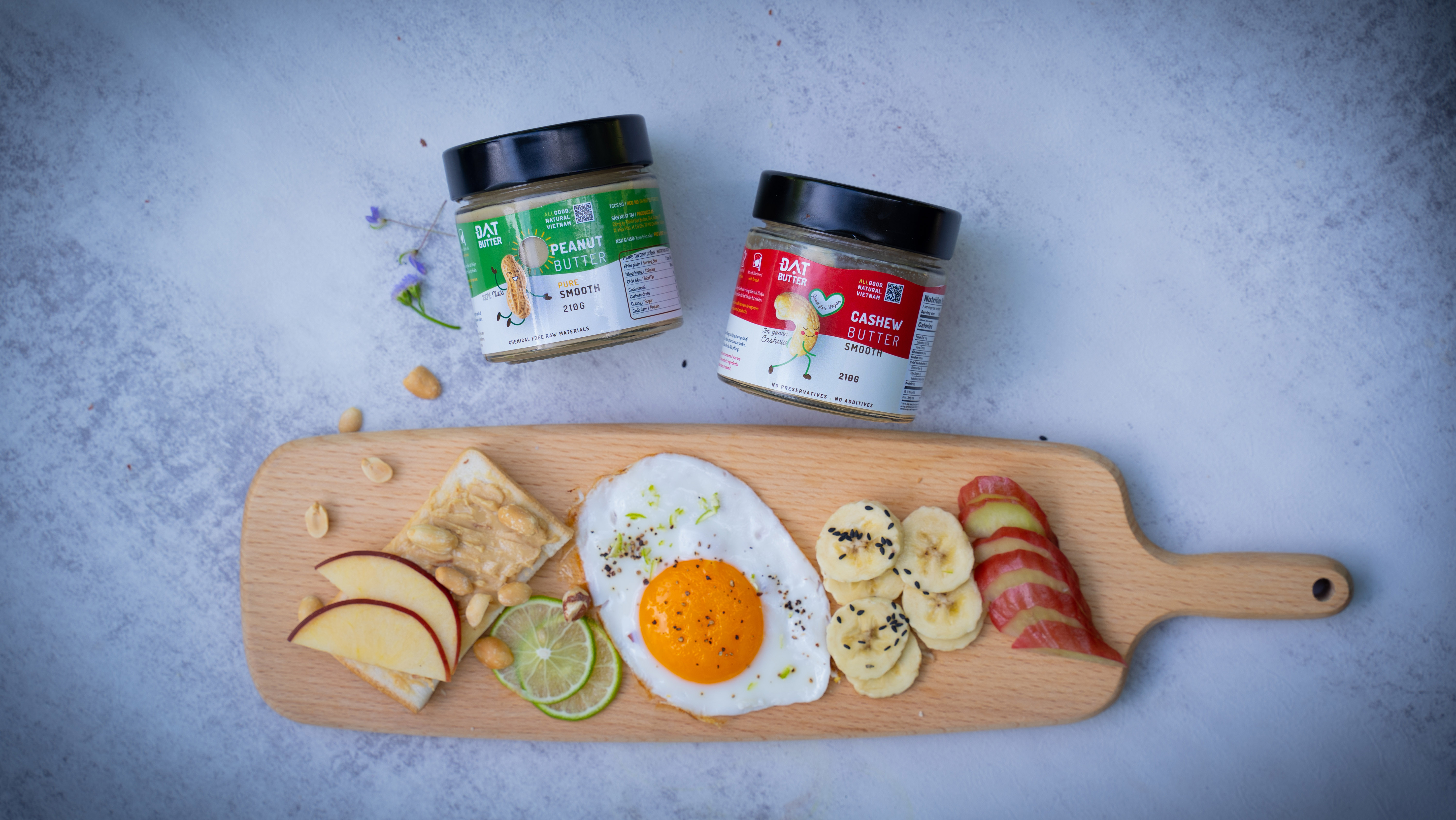 Bơ Đậu Phộng Nguyên Chất Có Hạt Đạt Butter