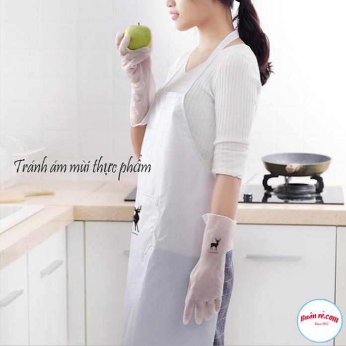 Tạp dề chống thấm hình hươu siêu bền