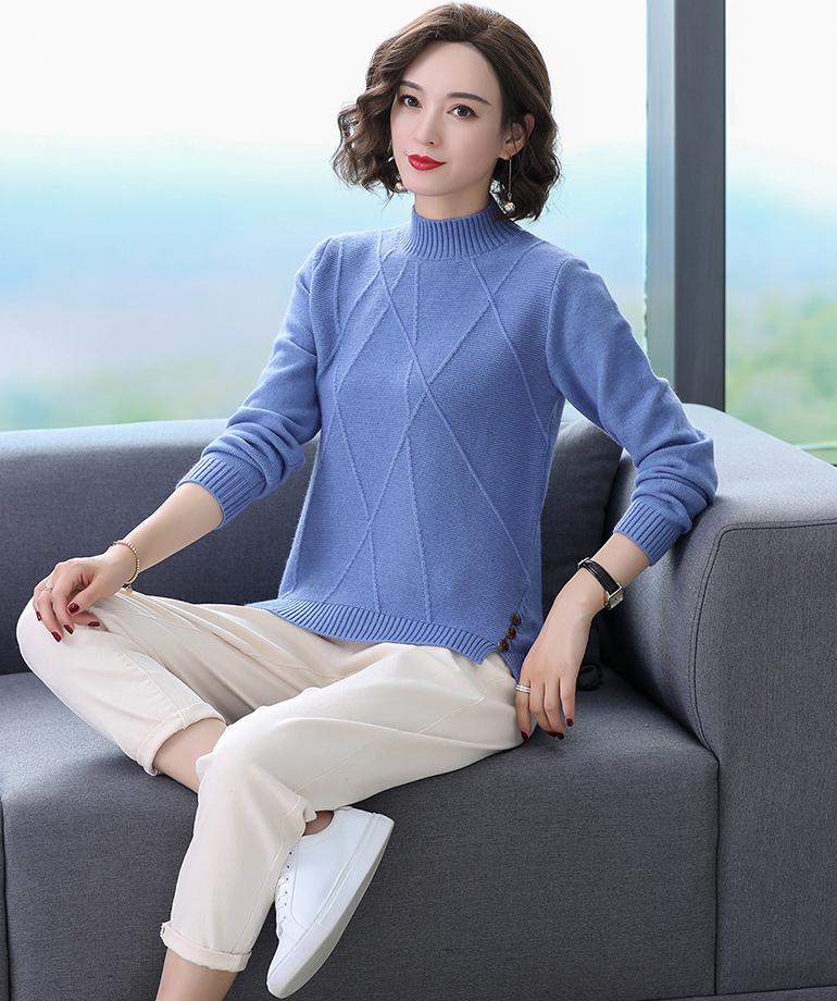Áo len nữ chất mịn phong cách thời trang Hàn Quốc