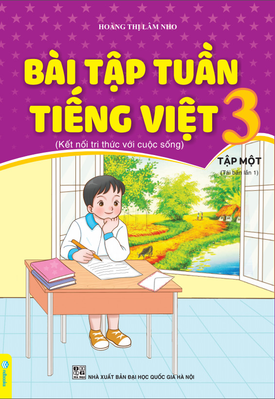 Sách - Combo 2 cuốn Bài Tập Tuần Tiếng Việt Lớp 3 - Kết Nối Tri Thức - ndbooks