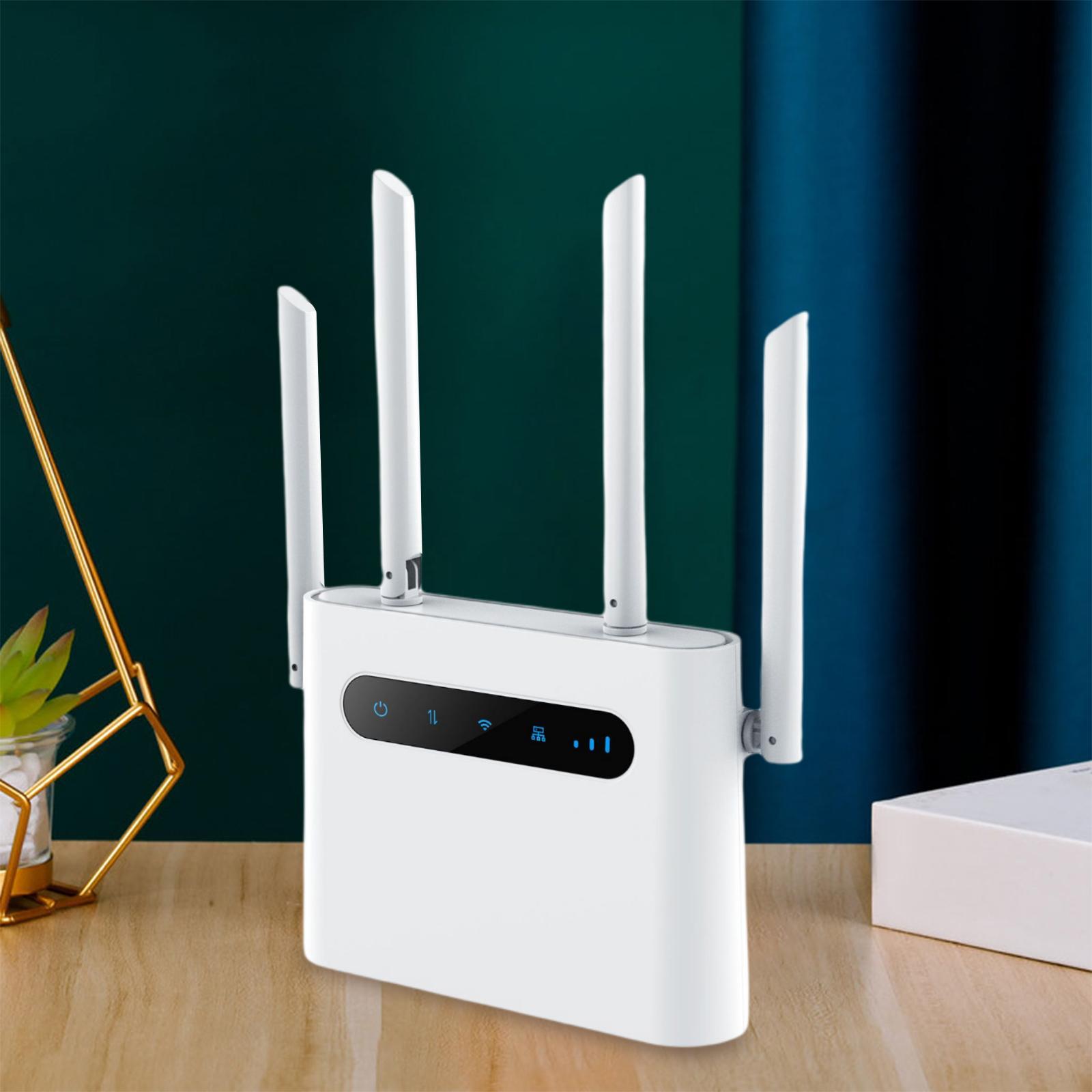 4G LTE Router with Sim Card Slot with Firewall for Factory Office Street EU