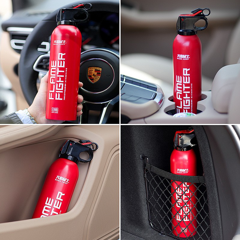 Bình cứu hoả mini để trong xe ô tô, xe tải, xe máy - Bình chữa cháy khẩn cấp để trên xe, dùng trong gia đình.