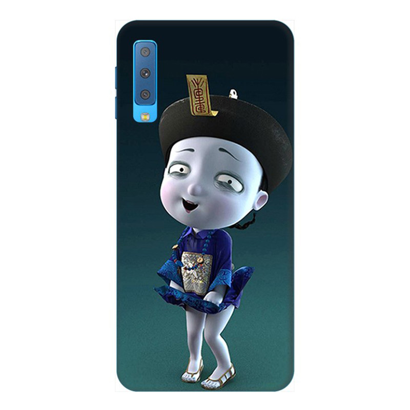 Ốp Lưng Dành Cho Điện Thoại Samsung Galaxy A7 2018 Tiểu Cương Thi Mẫu 4