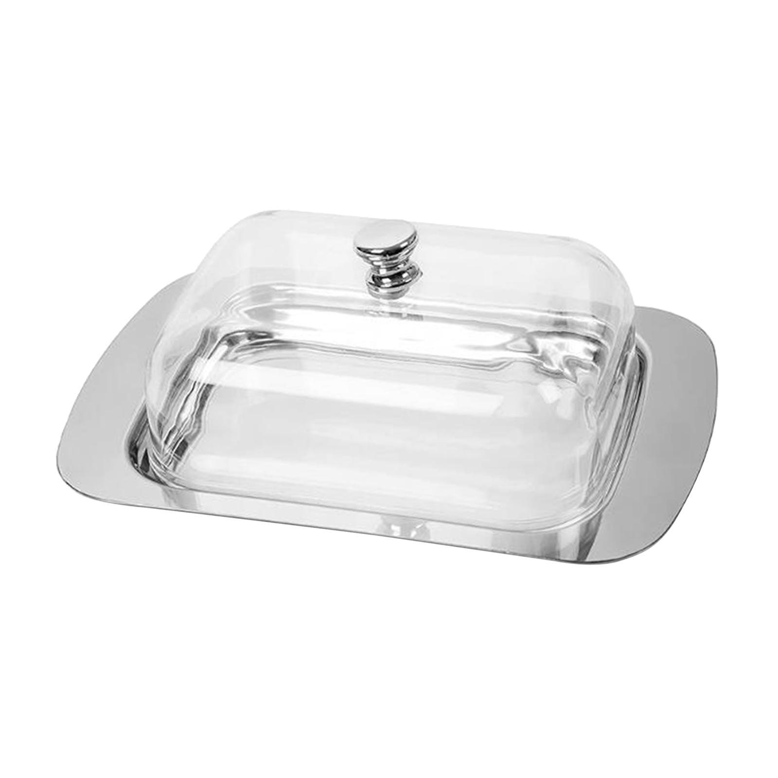 Butter Dish with Lid Butter Storage Box for Fridge Kitchen Countertop Baking