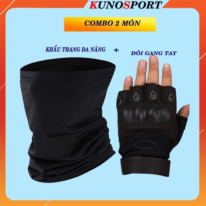 Combo Khẩu Trang Đa Năng Và Bao Tay Đi Xe Máy