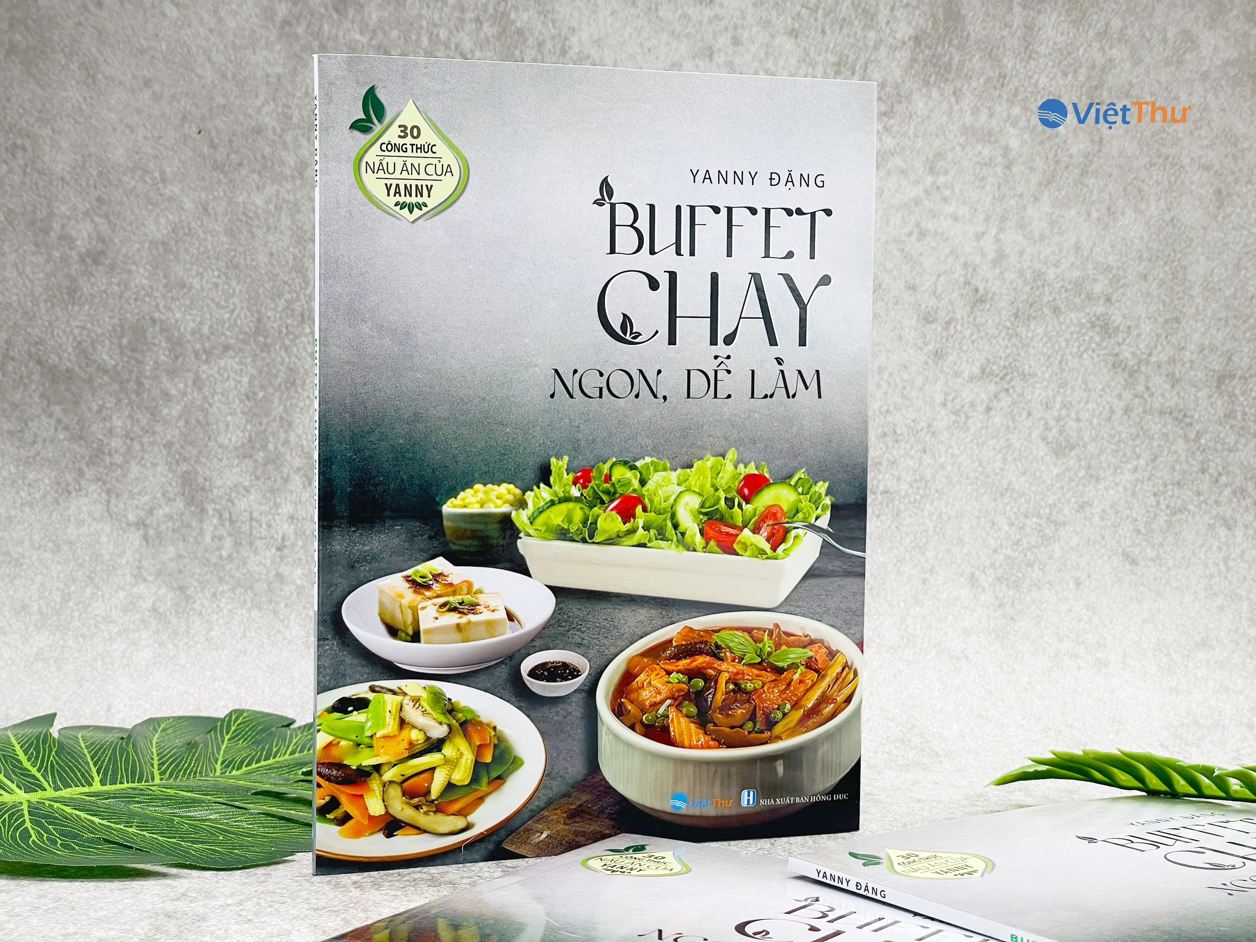 Sách - Combo 2 Quyển Những Món Chay Ngon Và Dinh Dưỡng - Buffet Chay Ngon Dễ Làm ( Bìa Mềm )