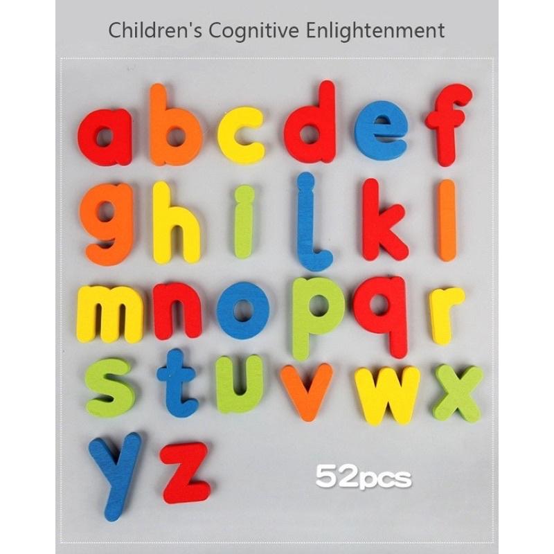 Bộ Thẻ học Chữ Cái Tiếng Anh, đánh vần tiếng anh 52 bộ thẻ ghép chữ - Spelling game