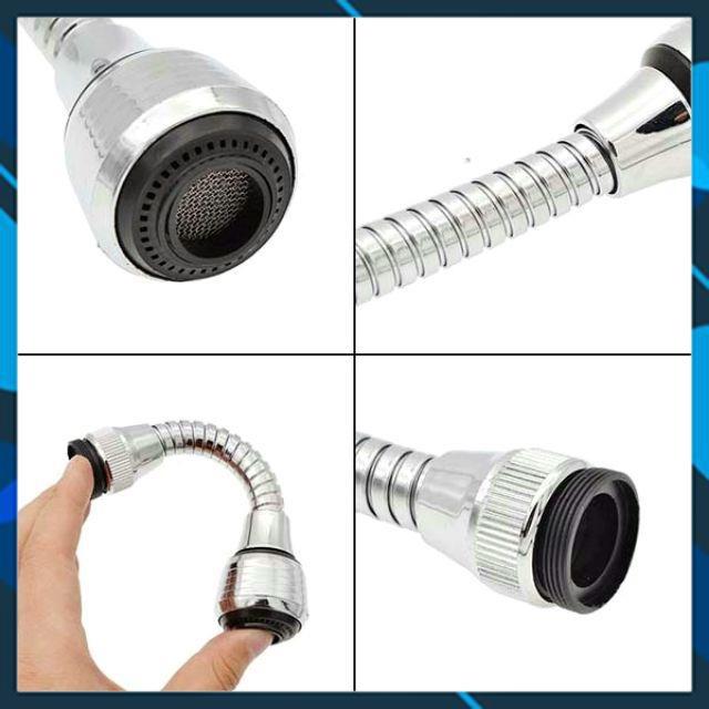 ĐẦU VÒI RỬA TĂNG ÁP ĐIỀU HƯỚNG 360 độ 206785