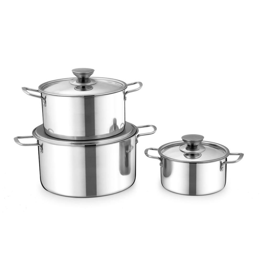 BỘ NỒI INOX 1 ĐÁY SH114