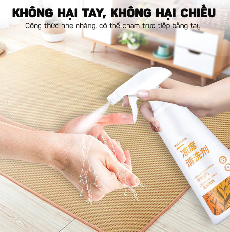 Dung Dịch Tẩy Sạch Vết Bẩn Nấm Mốc Chiếu Trúc, Mành Tre 500ml