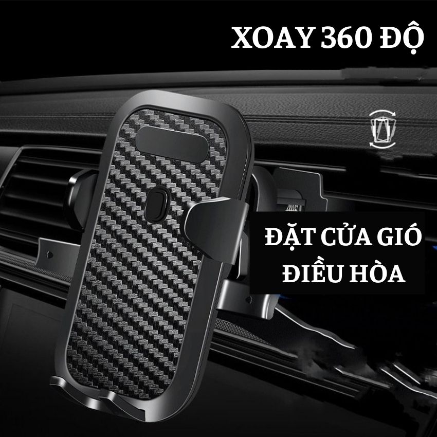 Giá Đỡ Điện Thoại Trên Ô Tô Xoay 360 Độ Sử Dụng Đăng Đặt Nhiều Vị TrÍ GDD06