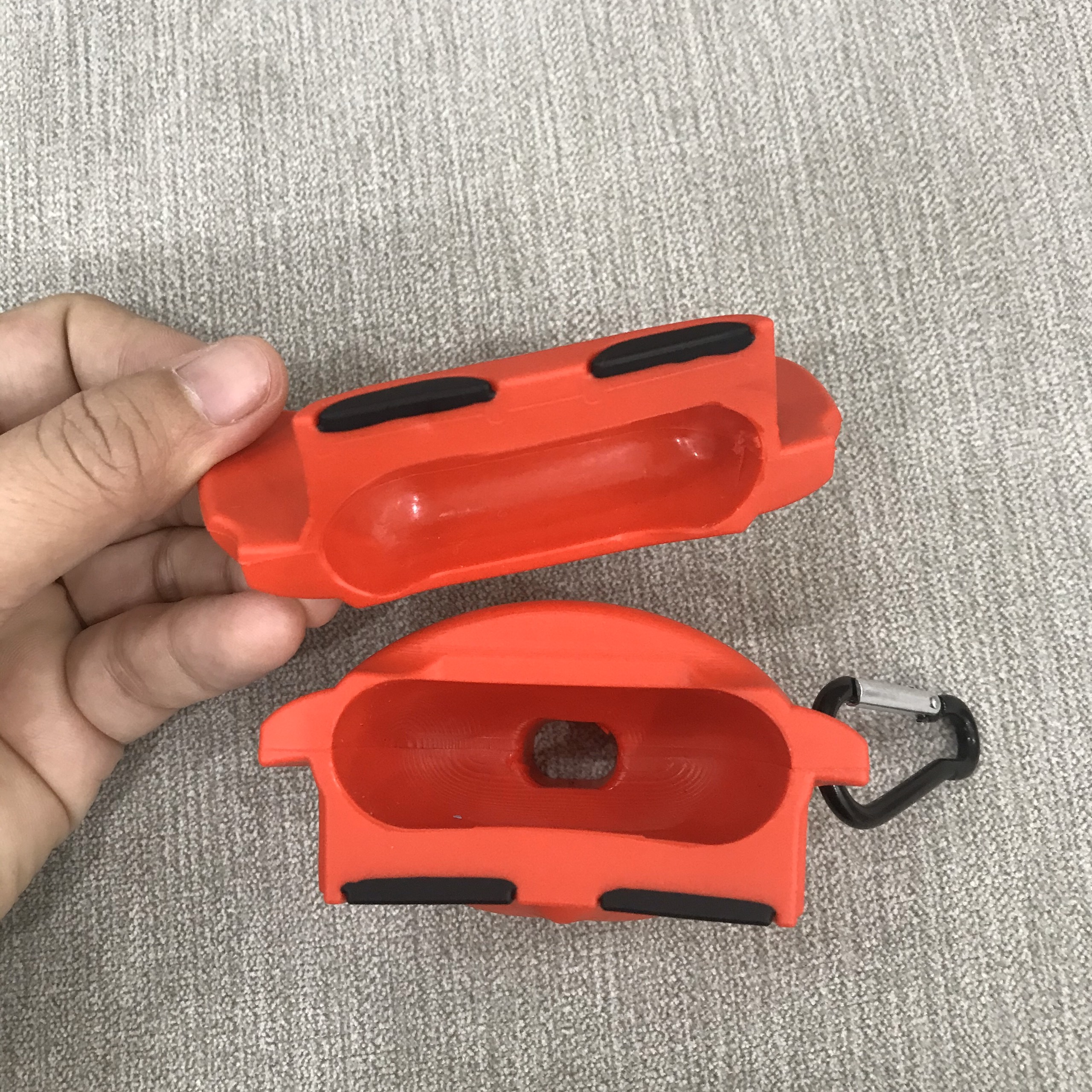 Case Airpods Pro Cao Cấp - Ốp Bảo Vệ Dành Cho Airpods Pro - Pull Dog Đỏ Đeo Kính Đen - Cool Ngầu