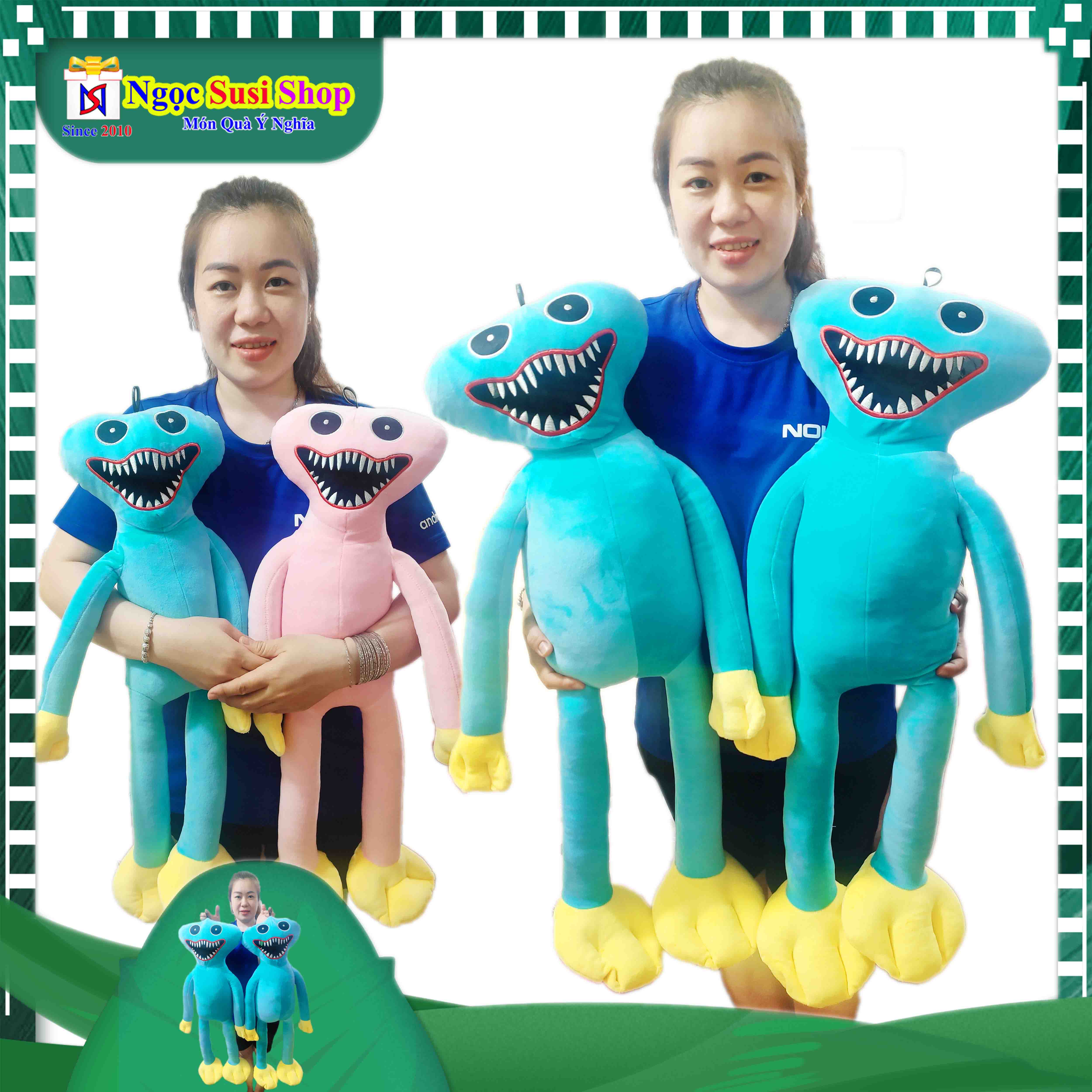 THÚ NHỒI BÔNG HUGGY WUGGY CHO BÉ SIÊU DỄ THƯƠNG