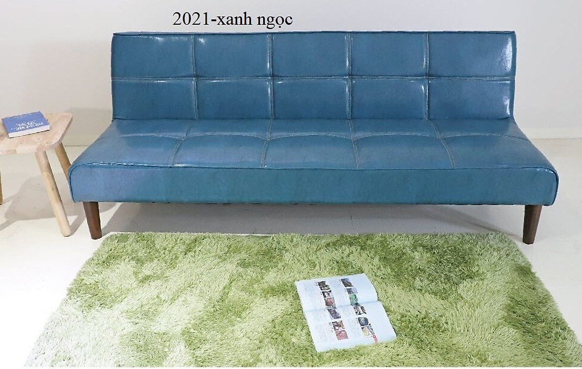 Sofa giường đa năng màu xanh ngọc 1m7