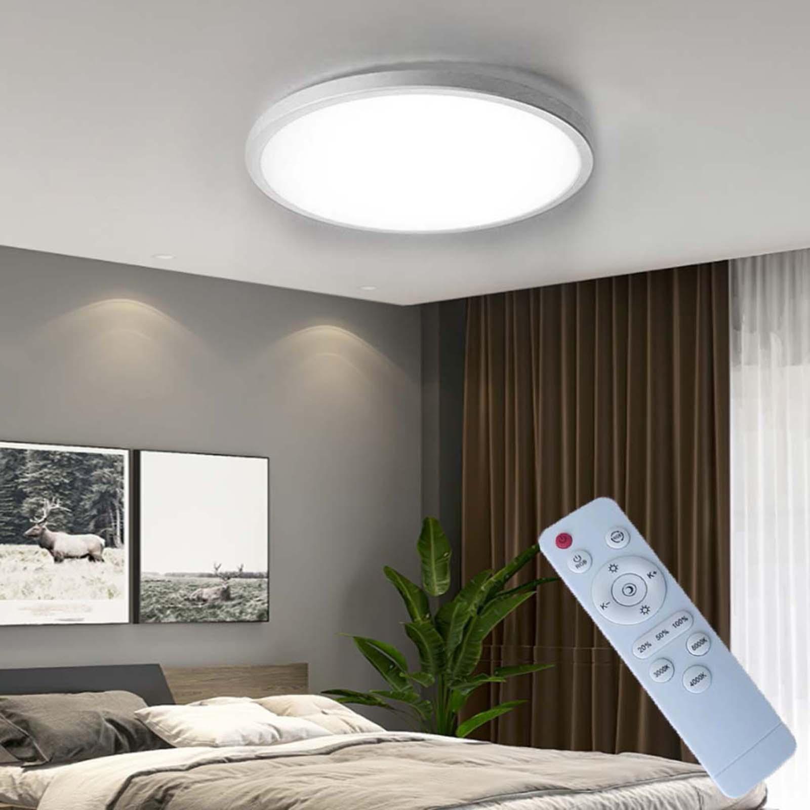 Modern Ceiling Lamp with RGB Cycle LED Ceiling Light for Decor Bedroom
