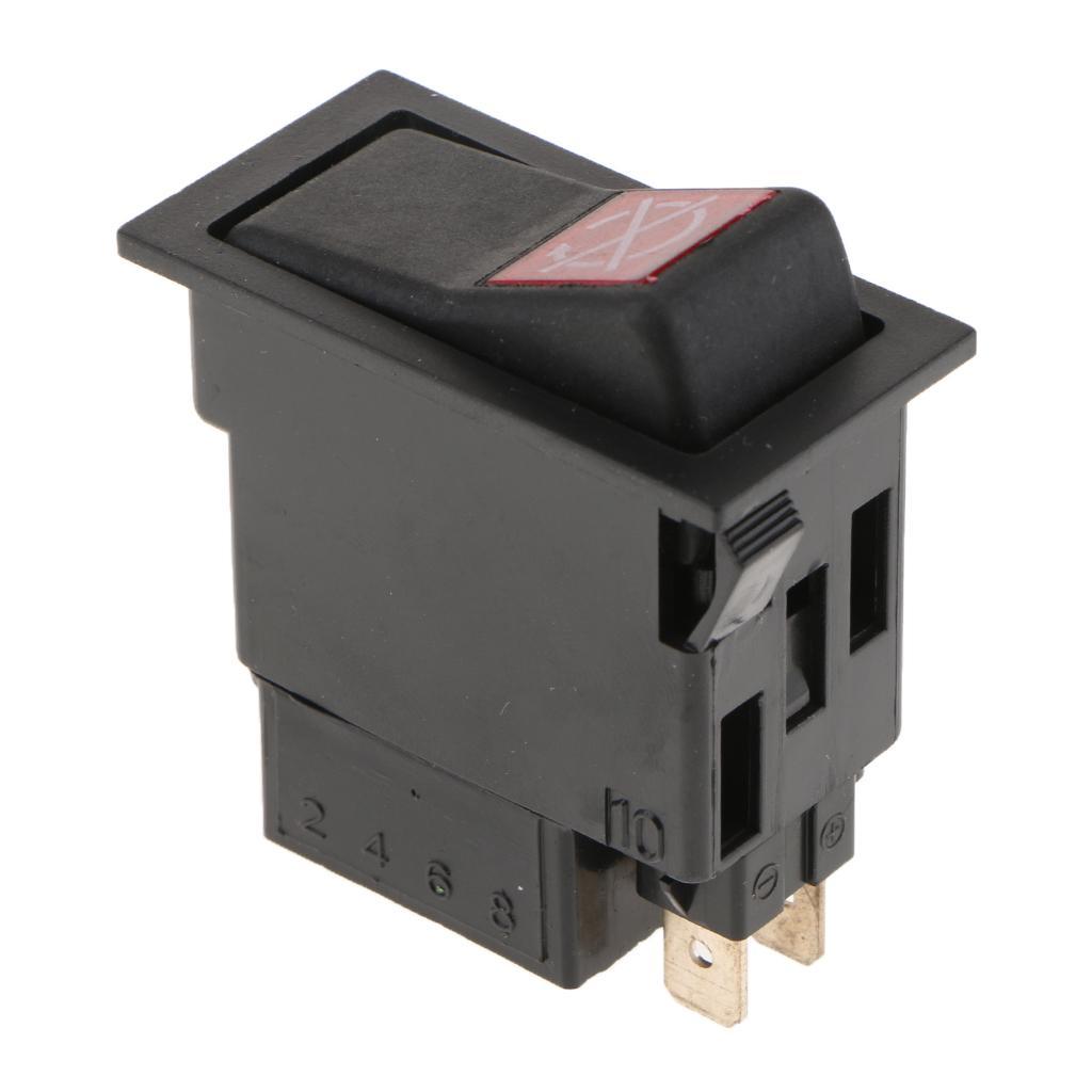3-5pack 2-Pin On/Off Push Button Rocker Switch for Car Trucks Universial
