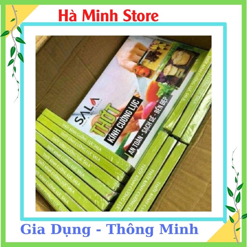 Thớt Kính Cường Lực Công Nghệ Nhật Bản Dày 12mm Siêu Bền, Thớt Cường Lực Sala Kháng Khuẩn