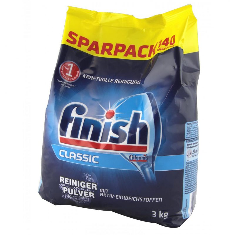 Bột rửa bát Finish Classic 2.5kg / can ( Đức )