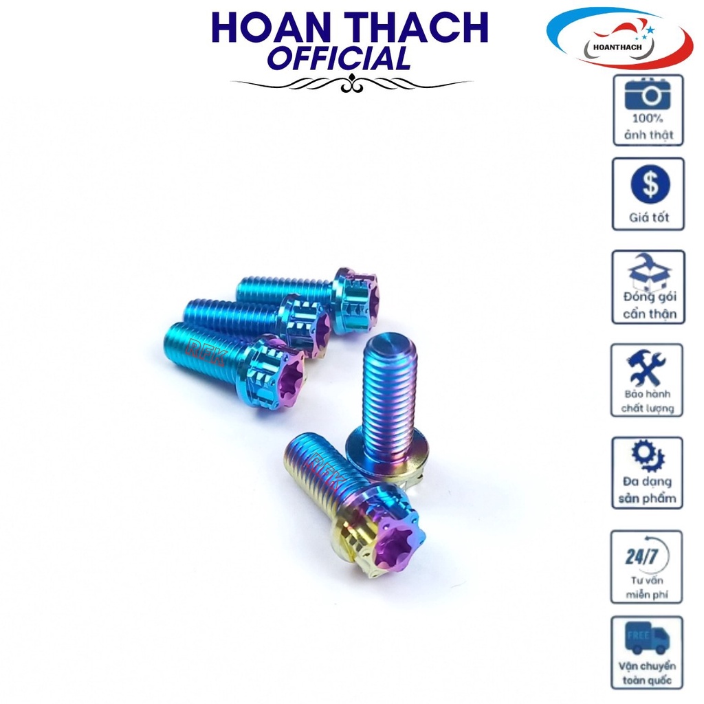 Ốc 8L15 Titan 7 Màu Đầu Salaya gắn cho nhiều dòng xe Máy SP017506 (giá 1 con)