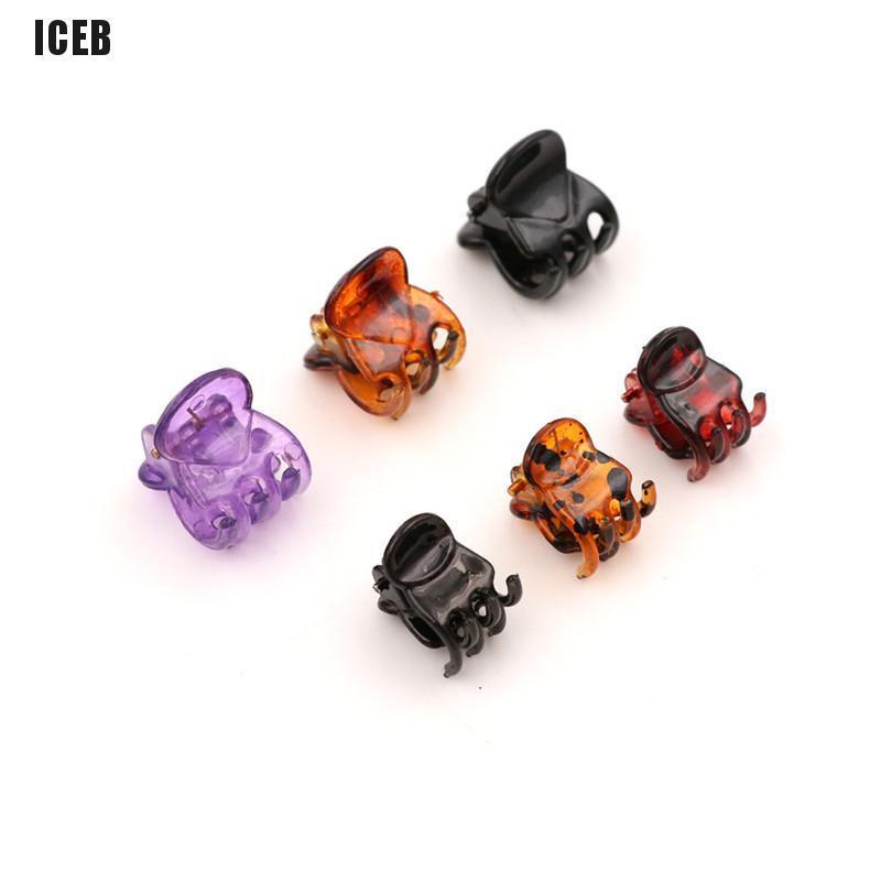 Set 12 Kẹp Tóc Nhựa Màu Đen